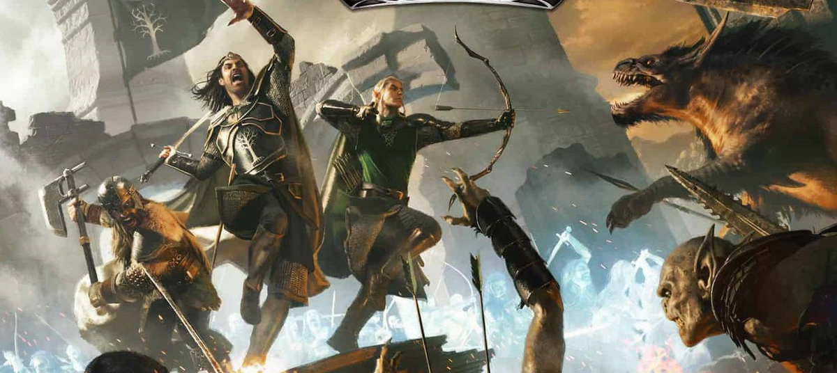 Гимли, Арагорн и Леголас в битве на Пеленнорских полях (арт для игры LOTRO, www.shazoo.ru).