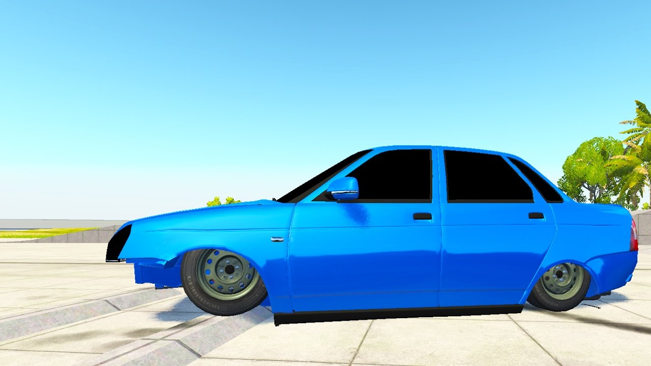 Приора НА Посадке Против Лежачего Полицейского - Beamng Drive