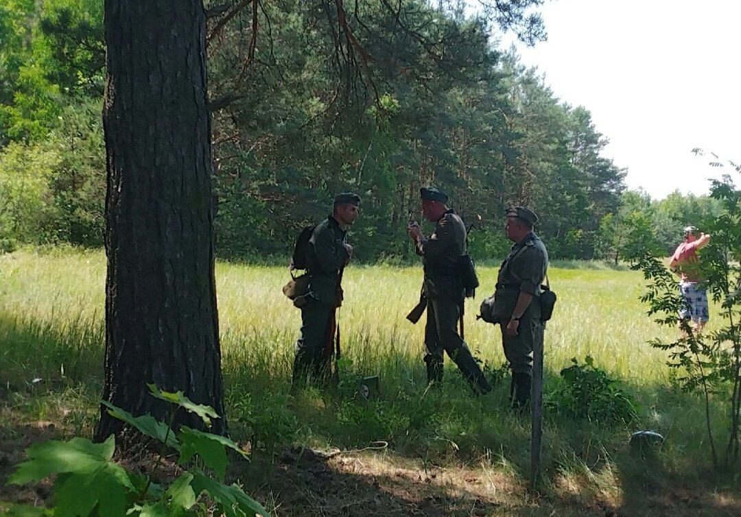 Фото с мероприятия. Лесные партизаны.