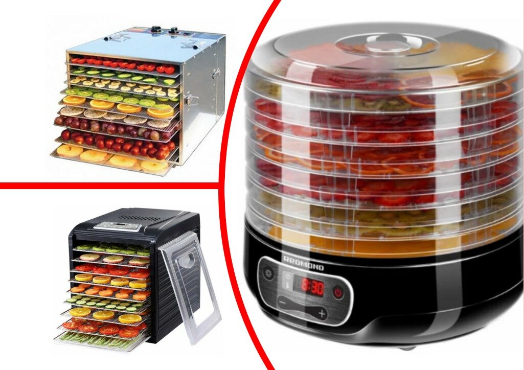 Обзор сушилок для овощей и фруктов