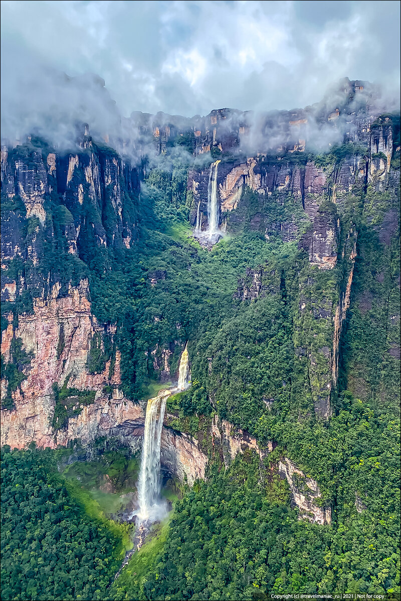 Высота самого большого водопада. Водопад Анхель. Самый большой водопад в мире Анхель. Анхель Венесуэла. Сальто Анхель водопад.