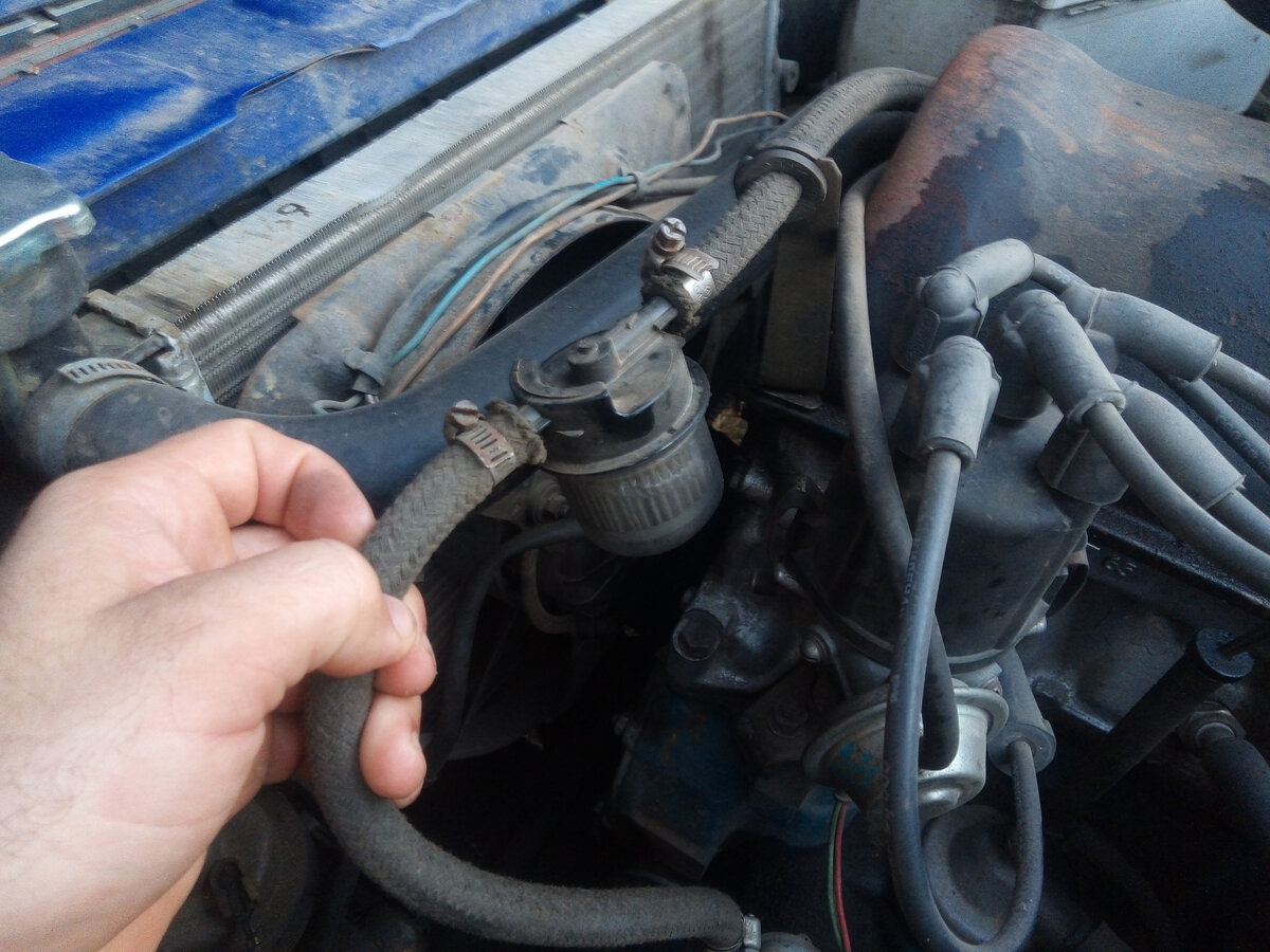 Топливный фильтр установлен после бензонасоса