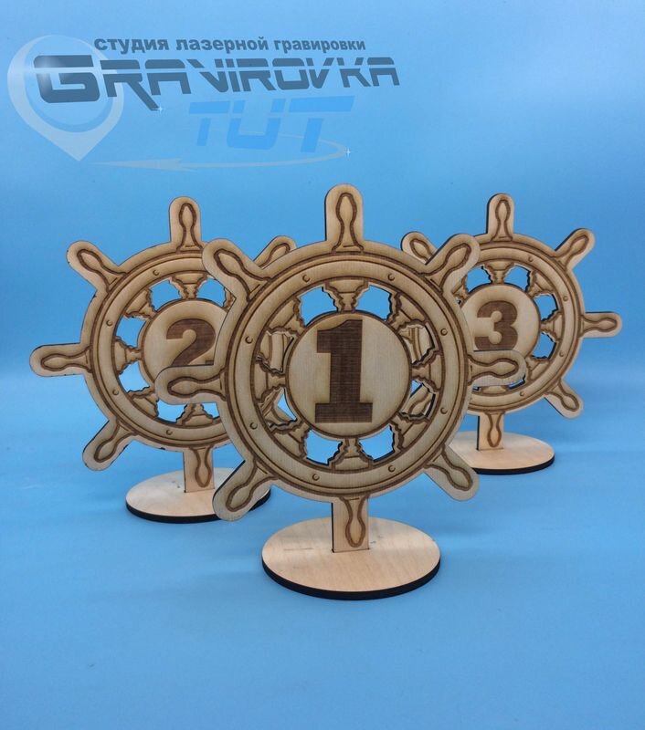 Лазерная гравировка на дереве