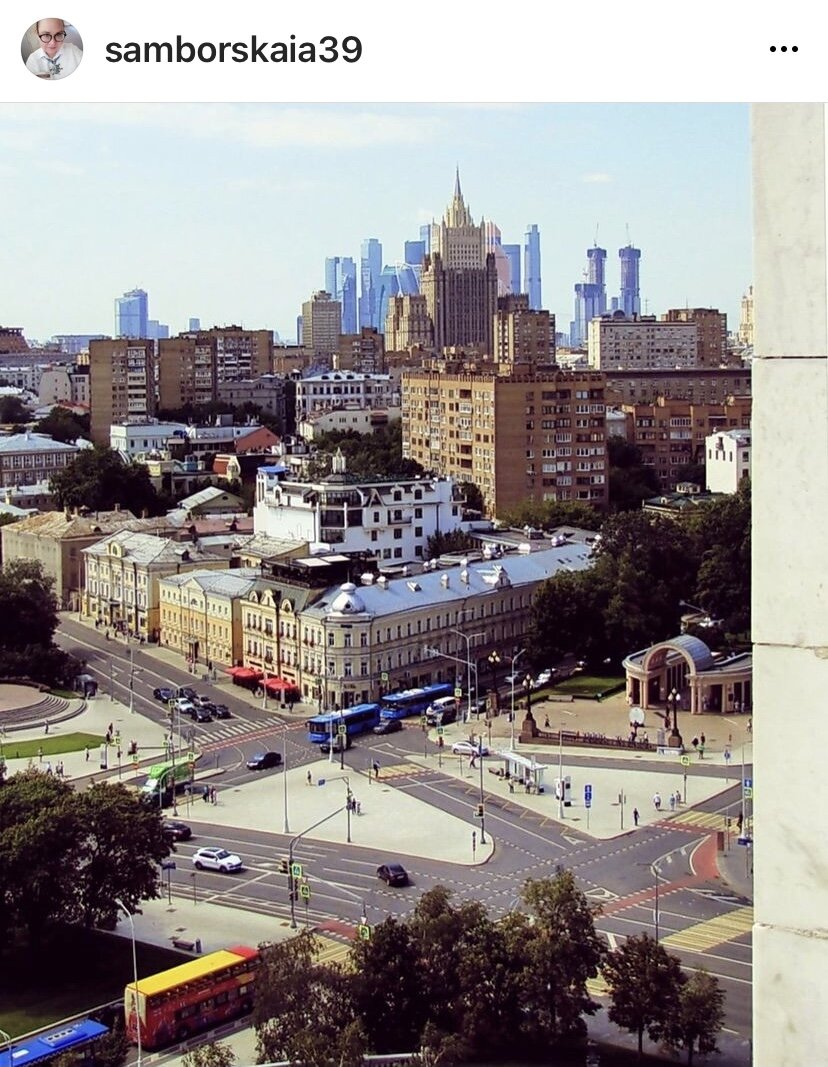 Вид с Храма Христа спасителя