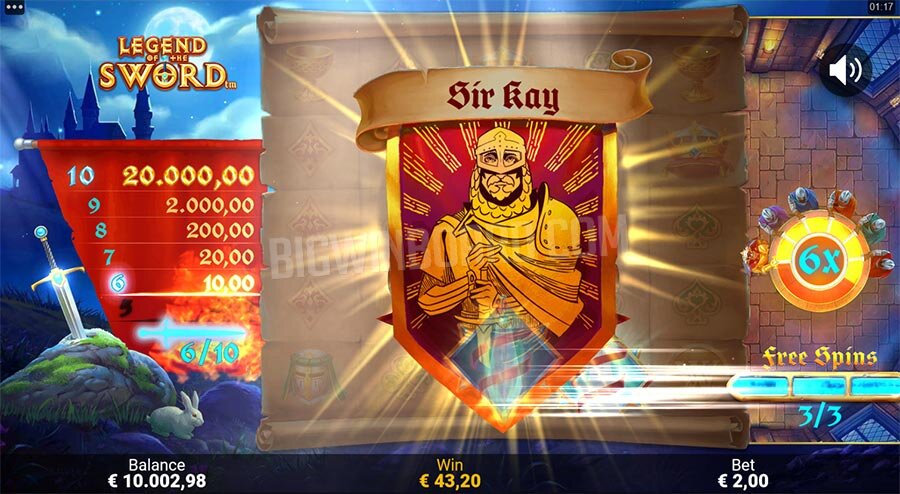 Legend of the Sword Slot