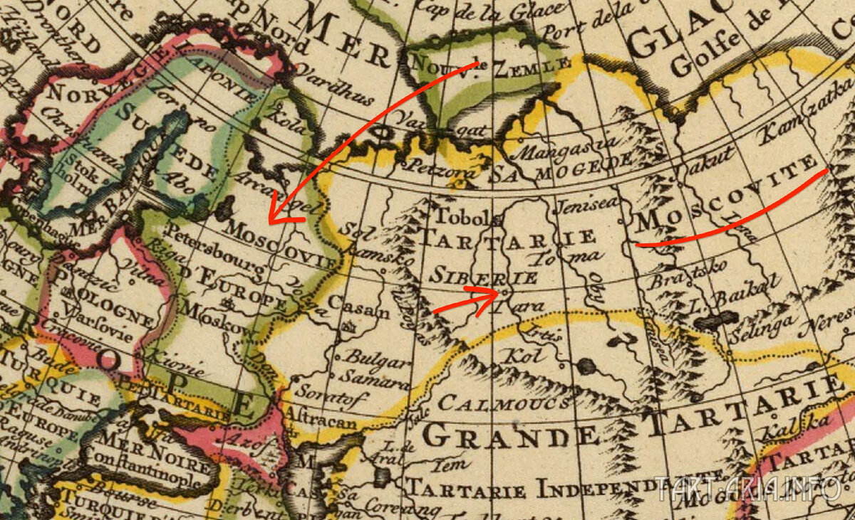 Тартария карта на русском языке - 90 фото