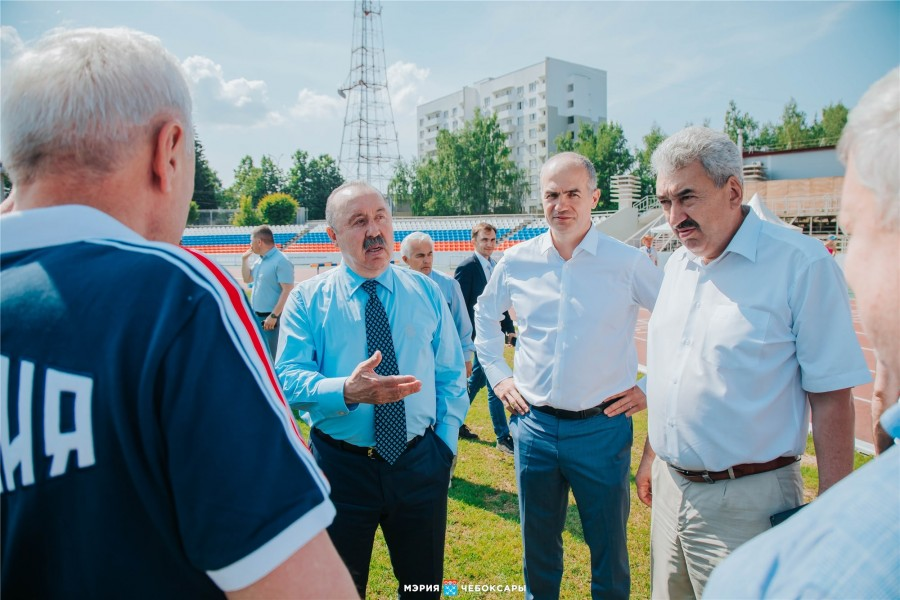 Директор Белов олимпийского стадиона в Москве