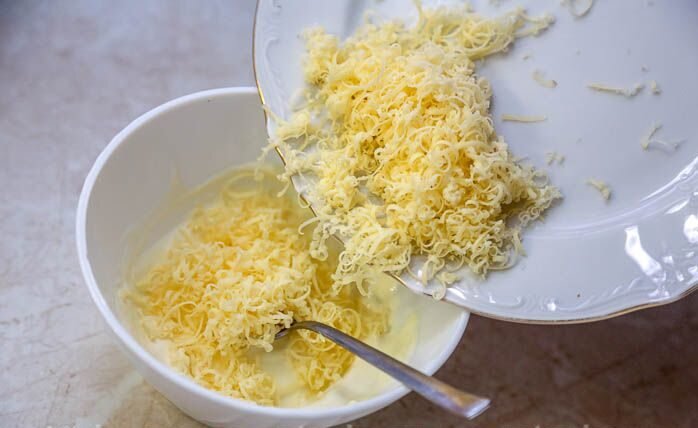 Ингредиенты для рецепта «мидии, запеченные с сыром»: