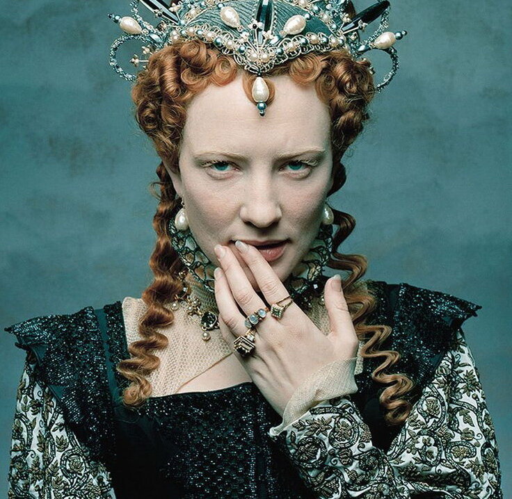 Кейт Бланшет в роли королевы Елизаветы Тюдор. Кстати, у самой Елизаветы были очень плохие зубы