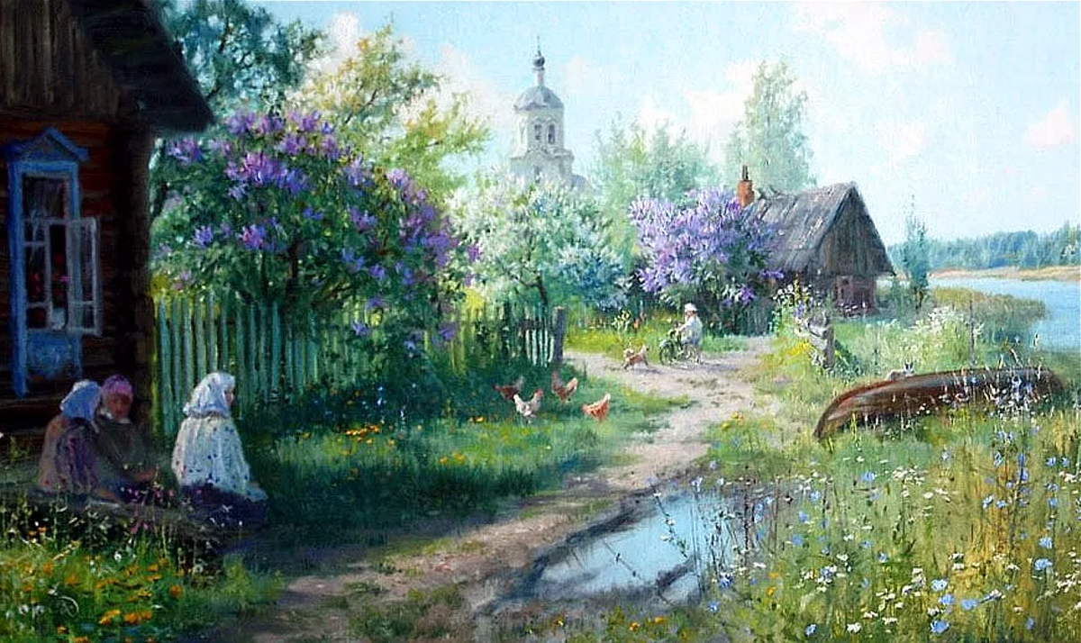 Песни про русскую деревню