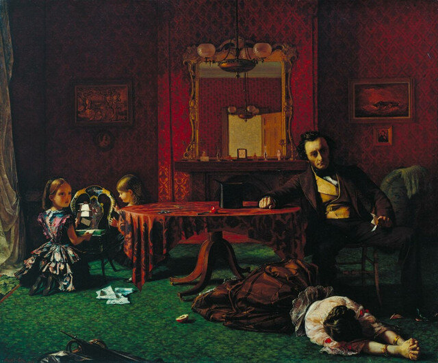 
Август Эгг «Прошлое и настоящее», 1858 год. kartinysistoriey.ru