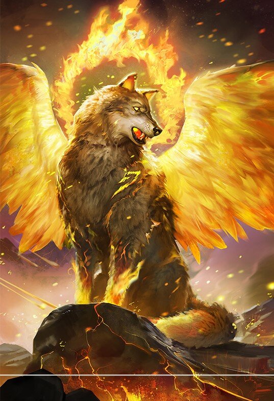 Семаргл – крылатый пес, покровитель огня. Вестник между небесным и земным мирами. 