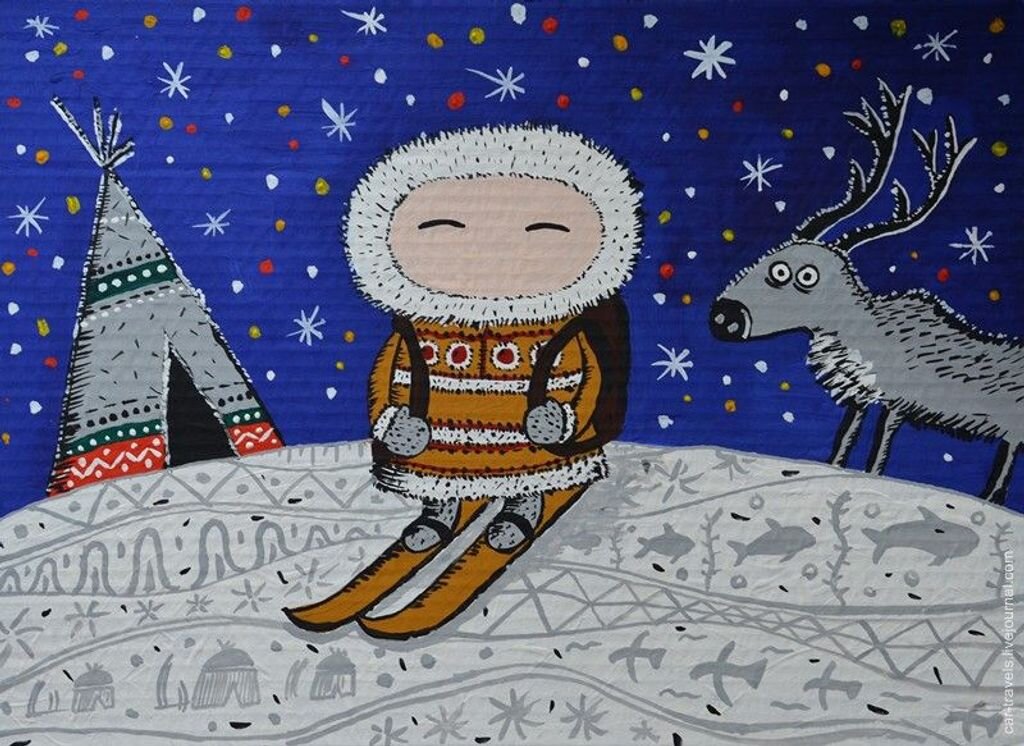 Любимые анекдоты про чукчу