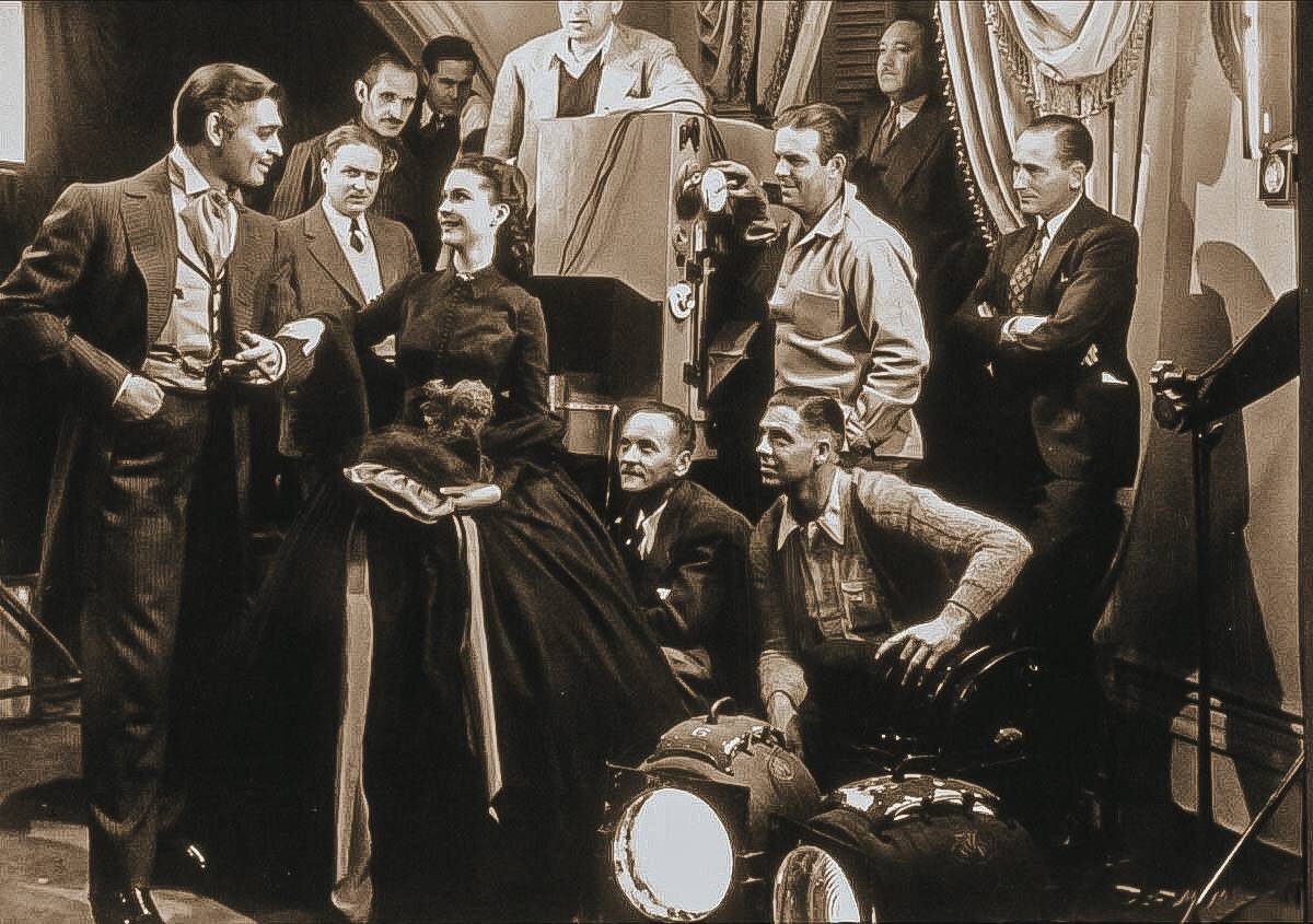 Здесь и далее в качестве иллюстраций использованы кадры из фильма «Унесенные ветром» (1939) и архивные фотографии со съемок