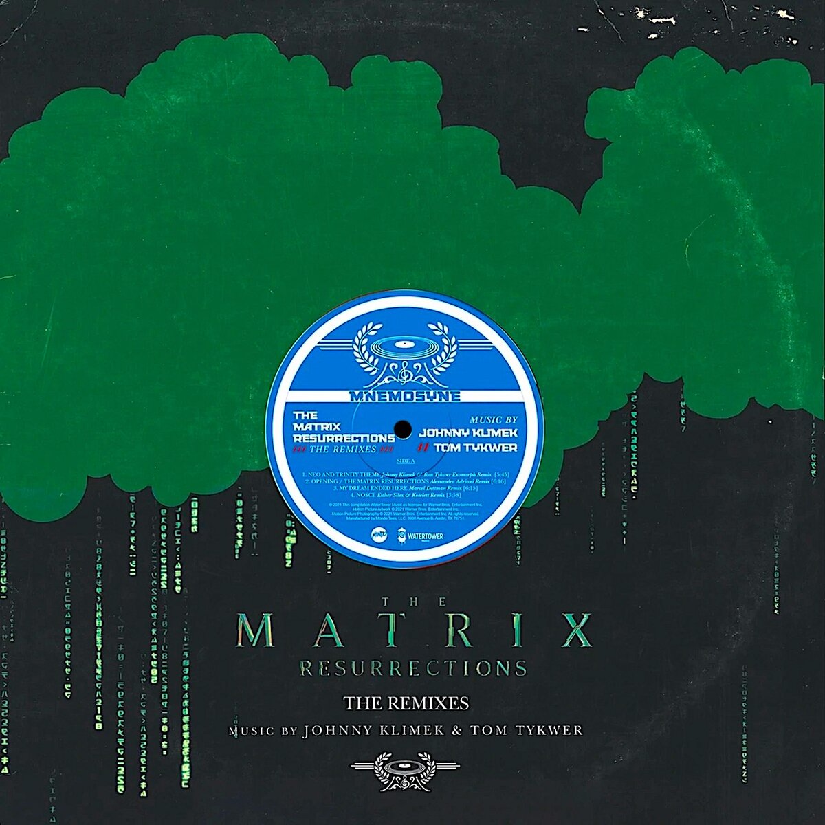 The Matrix Resurrections Vinyl. Here and Now Soundtrack and Remixes 2.