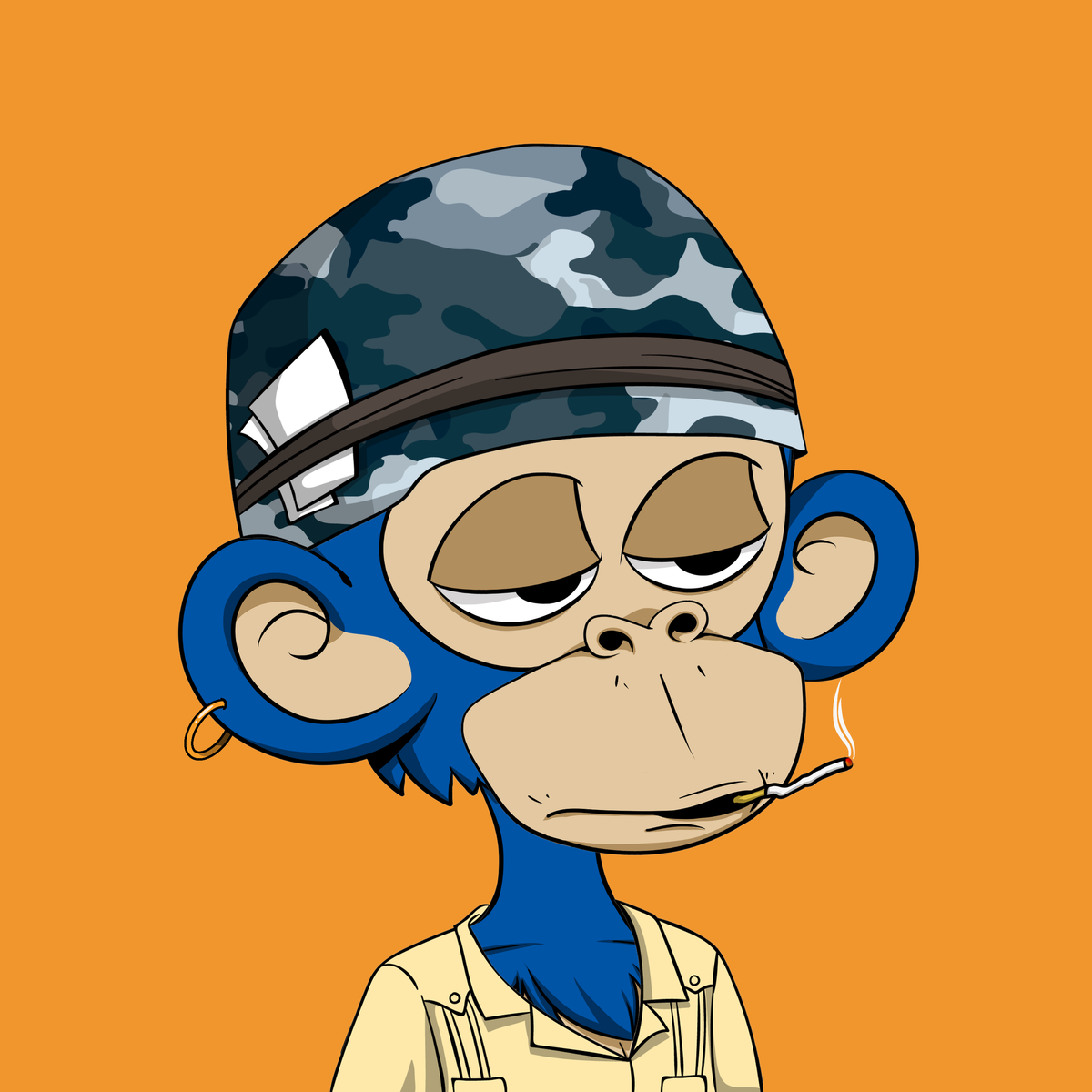 Ещё один пример nft токена с обезьянкой 