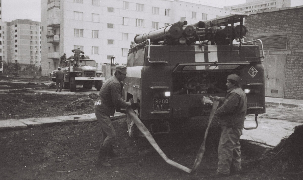 Дезактивация Припяти 1986