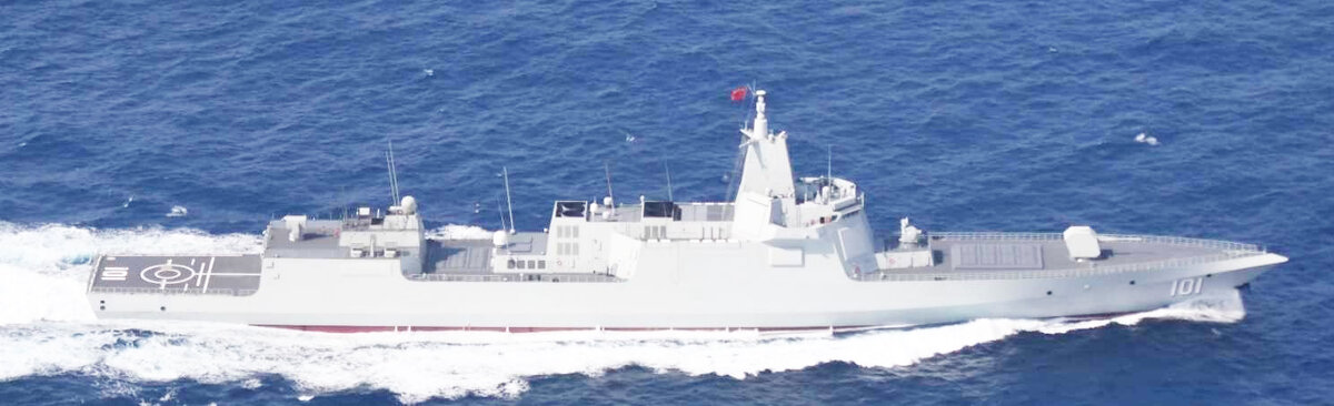 Один из кораблей проекта 055 (Wikipedia.org)