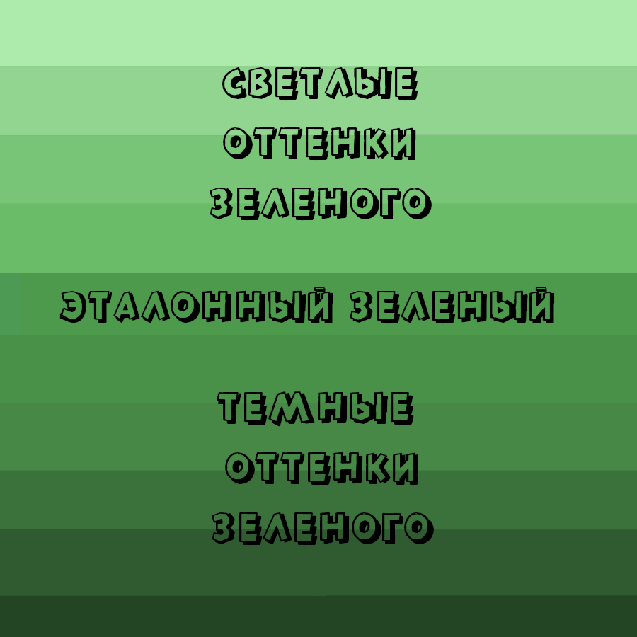 Способы получения зеленого цвета: спектр основных оттенков