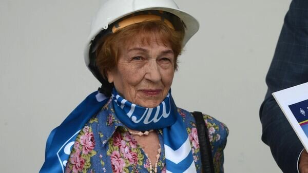    Вдова футболиста Льва Яшина Валентина Яшина© РИА Новости / Григорий Сысоев