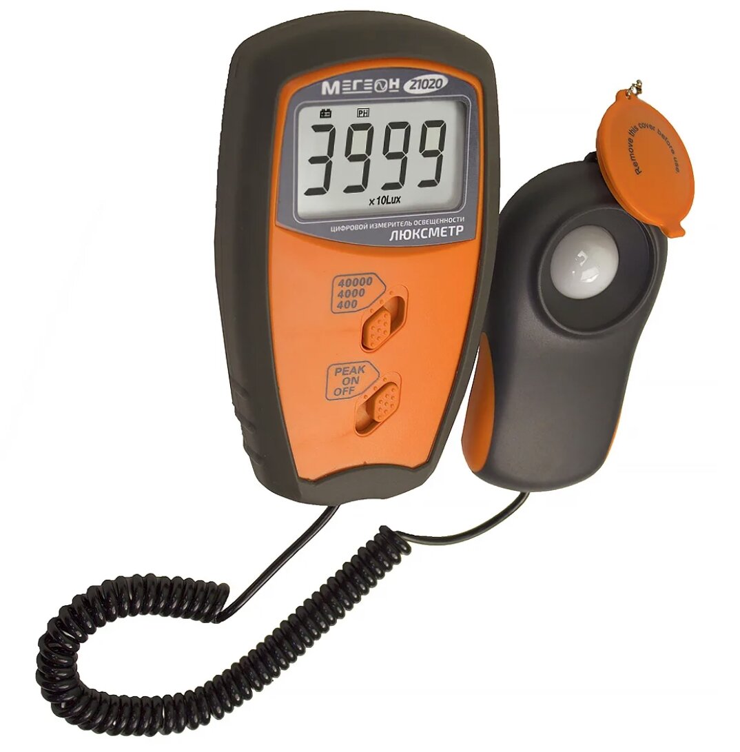 Измеритель освещенности (Люксметр) МЕГЕОН 21020