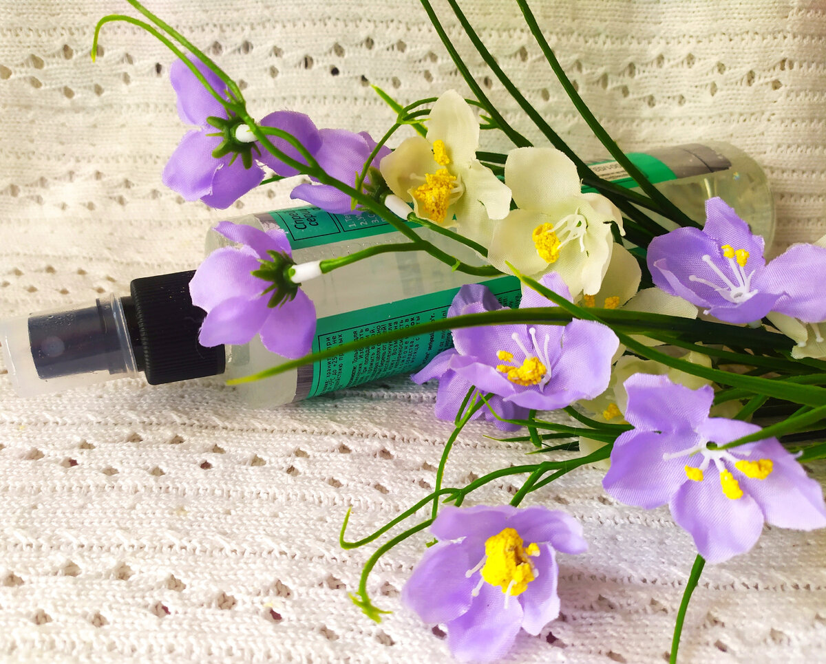 Фото автора. Несмываемый спрей для волос из Fix Price