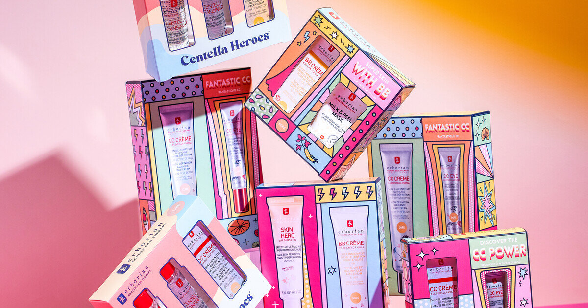 Подарочные наборы с бестселлерами Erborian