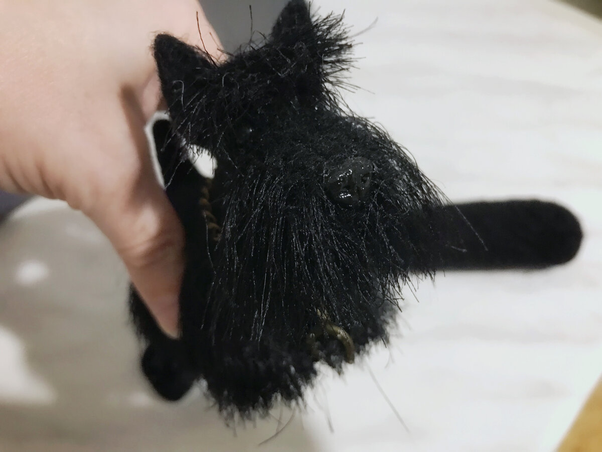 Такая собачка должна получиться после прохождения моего мастер-класса