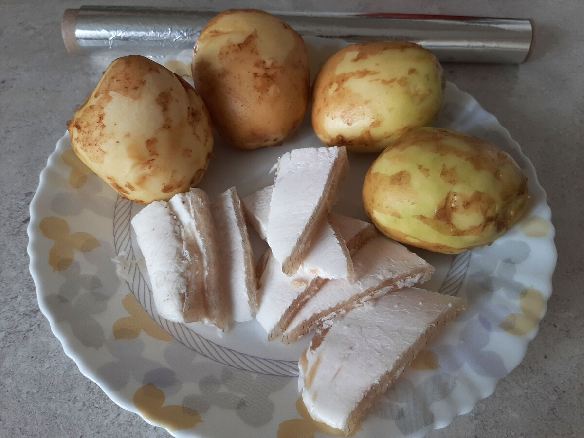 Основные продукты приготовлены