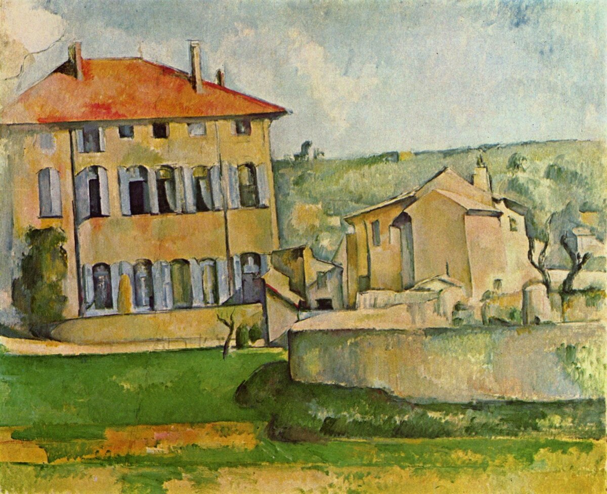 " Жа де Буффан" - поместье  семьи Сезаннов. 1885- 87г.