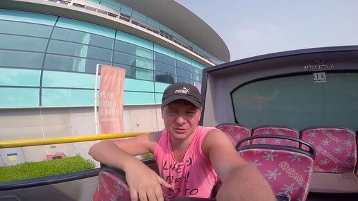 Бесплатный пляж Джумейра Паблик Бич Jumeirah Public Beach с видом на знаменитый отель VLOG 10