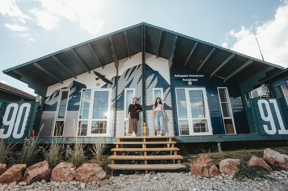 Домик Кабардино-Балкарии // Фото: пресс-служба арт-кластера «Таврида» 