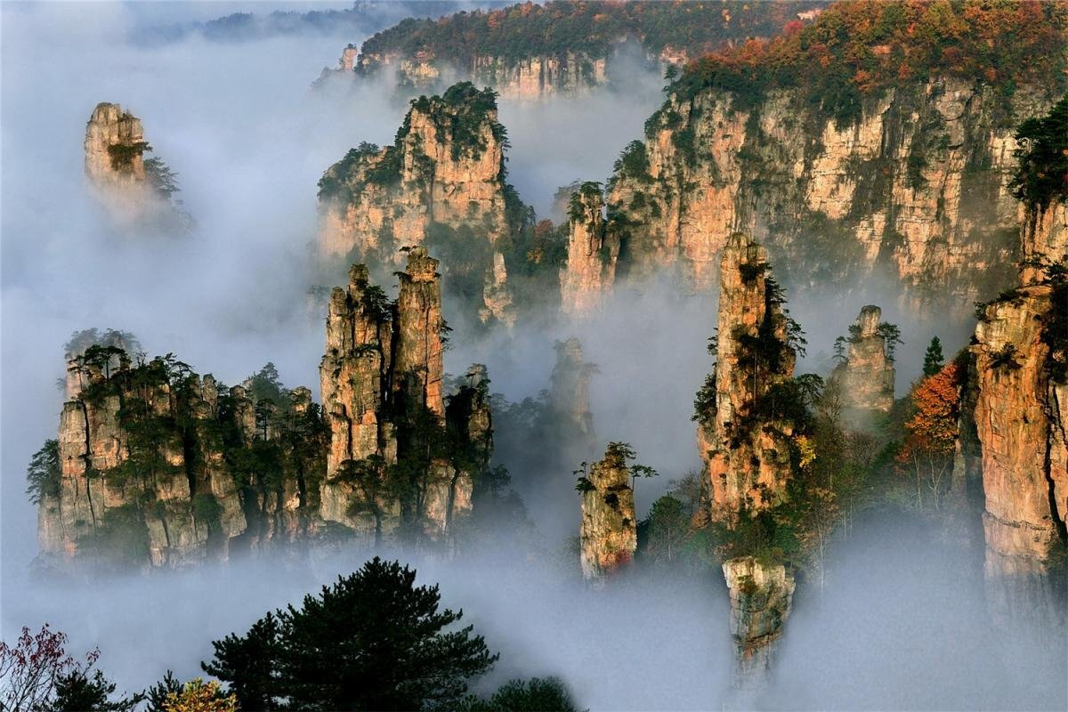 китайские горы