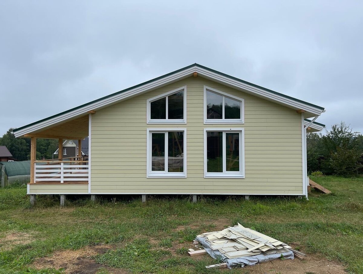 \"HASTEN-121\"- одноэтажный дом 110 м2 | СК Время Жить | Дзен