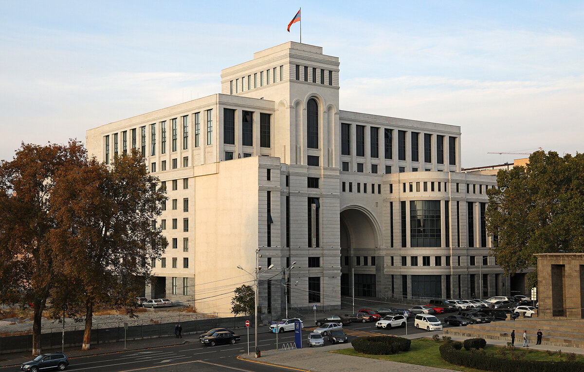    Здание МИД Армении  Александр Рюмин/ТАСС