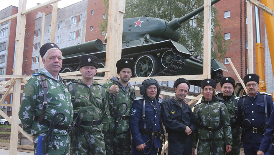 Т-34 на постаменте в Ивангороде. Источник фото: Сайт Правительства Ленобласти