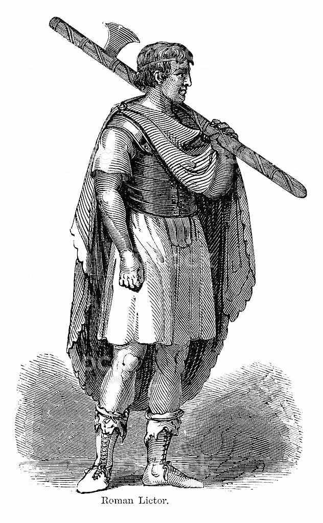 Римский ликтор с фасциями (фото из интернета)