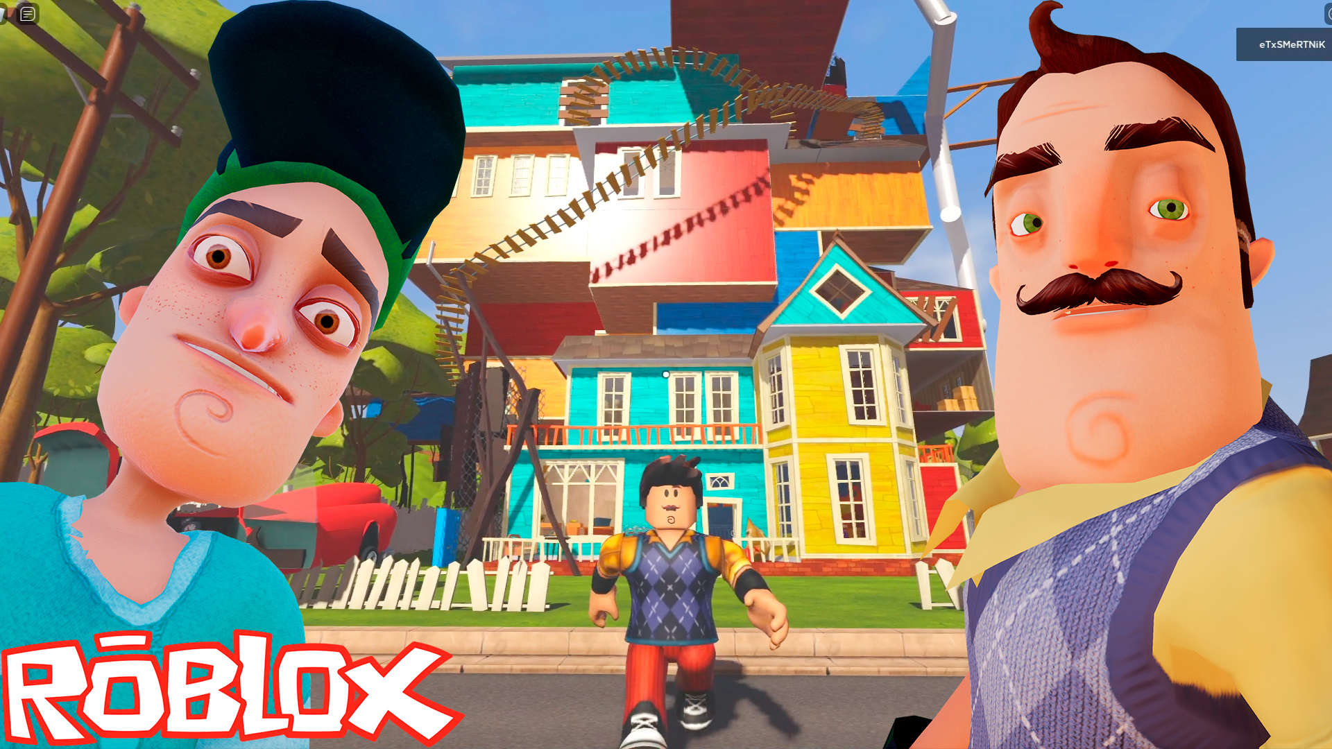 ШОУ ПРИВЕТ СОСЕД!3 АКТ В РОБЛОКСЕ КВАДРАТНОГО СОСЕДА!ИГРА HELLO NEIGHBOR 2  В ROBLOX ПРОХОЖДЕНИЕ КАРТ