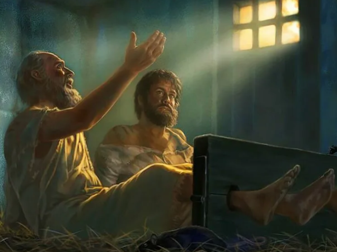 Узники в темнице