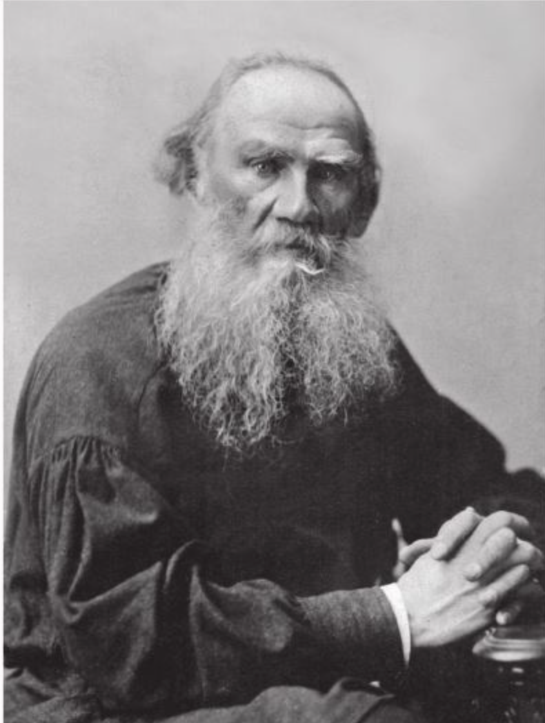 Л.Н.Толстой в 1898 г.