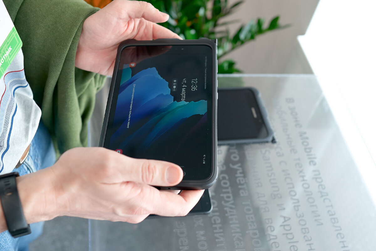Защищённый планшет для бизнеса Samsung Tab Active