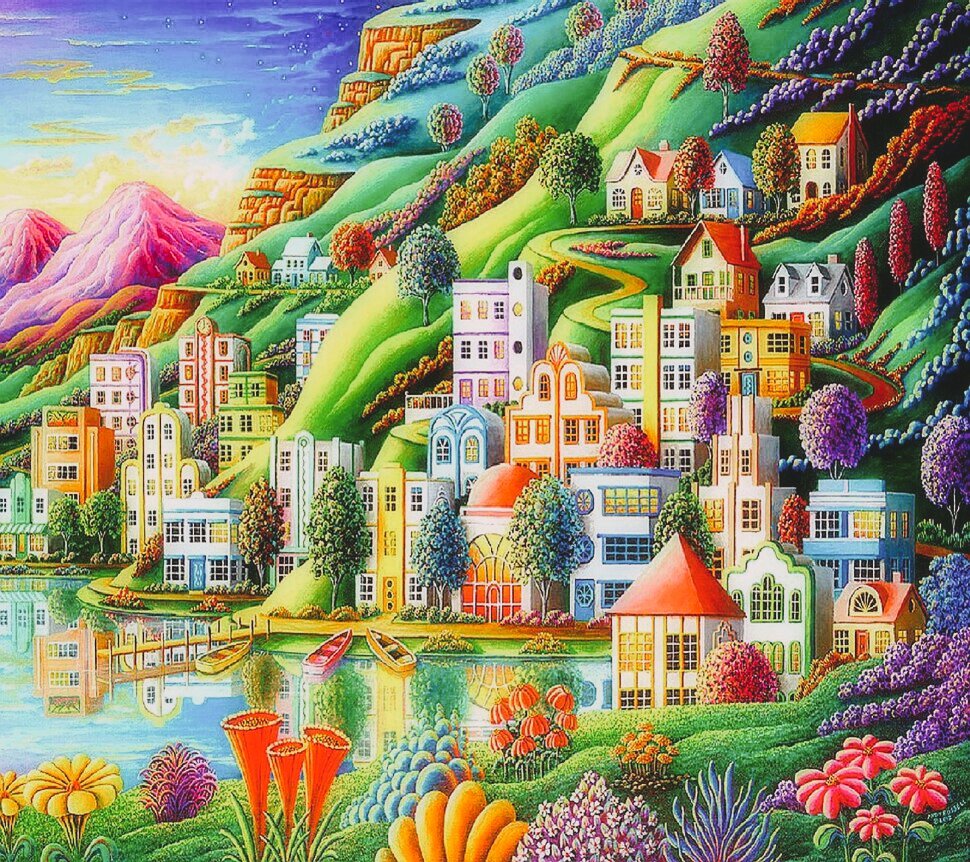 Сказочная страна! Фото из свободных источников Интернета.