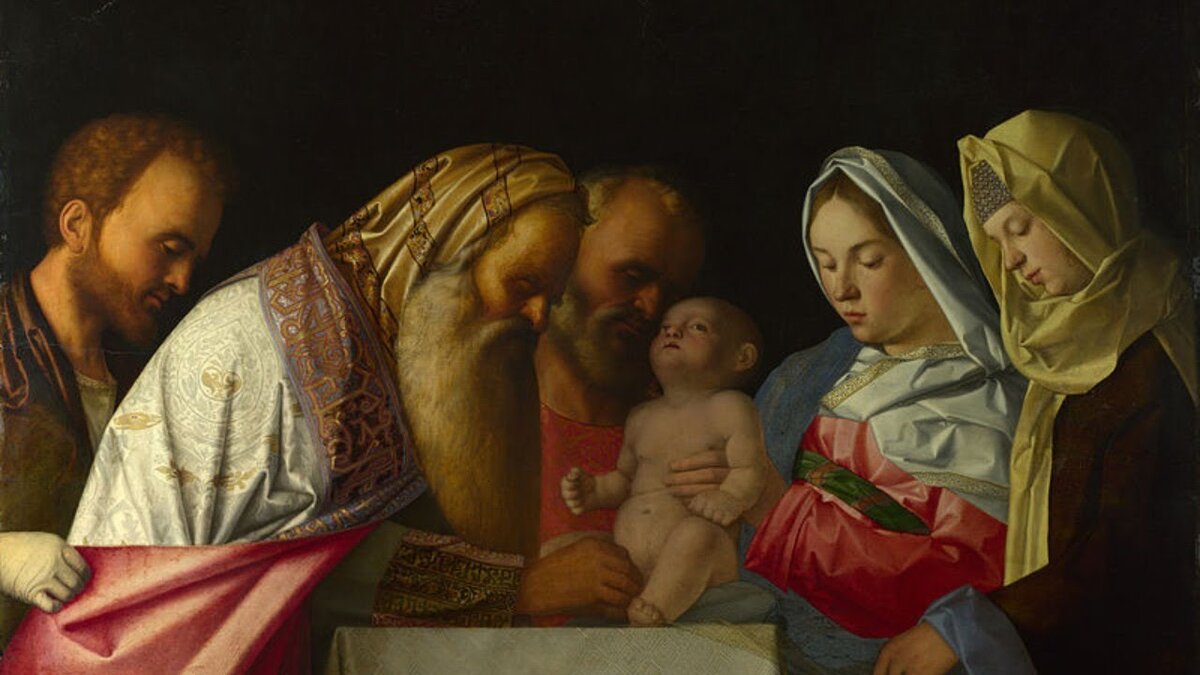 Обрезание Христа. Джованни Беллини