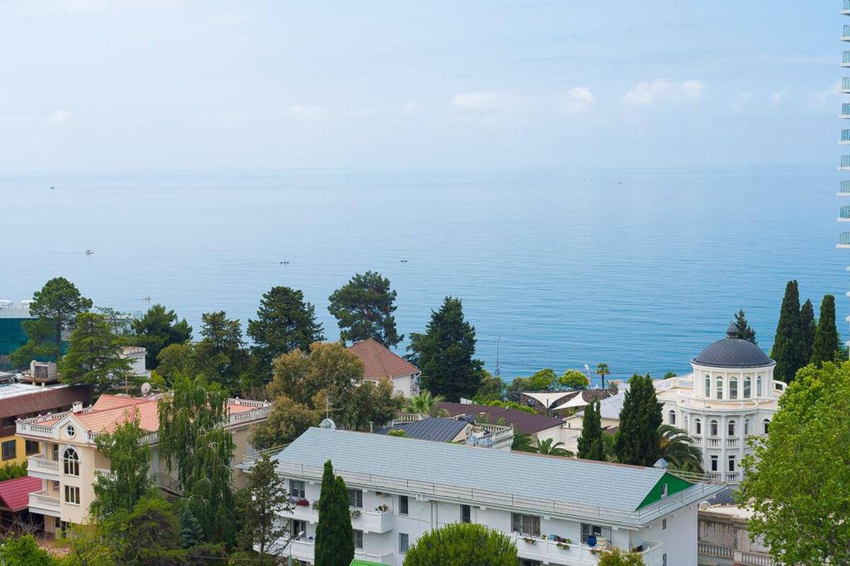    Вид из окна сочинской квартиры Виктории Лопыревой Фото: Telegram-канал Виктории Лопыревой