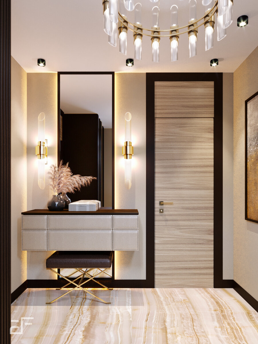 Интерьер входной группы в современном стиле