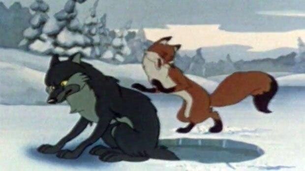 Волк и лиса. мультик 1957 года