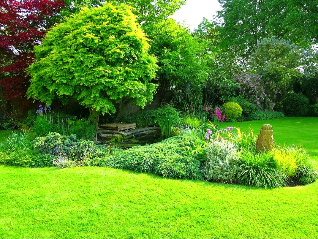 Просто английский сад. Просто красивый.