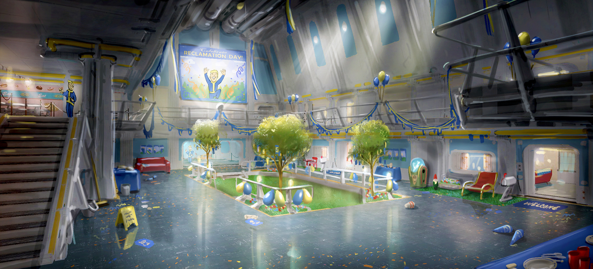 Концепт-арт Fallout - Убежище 76