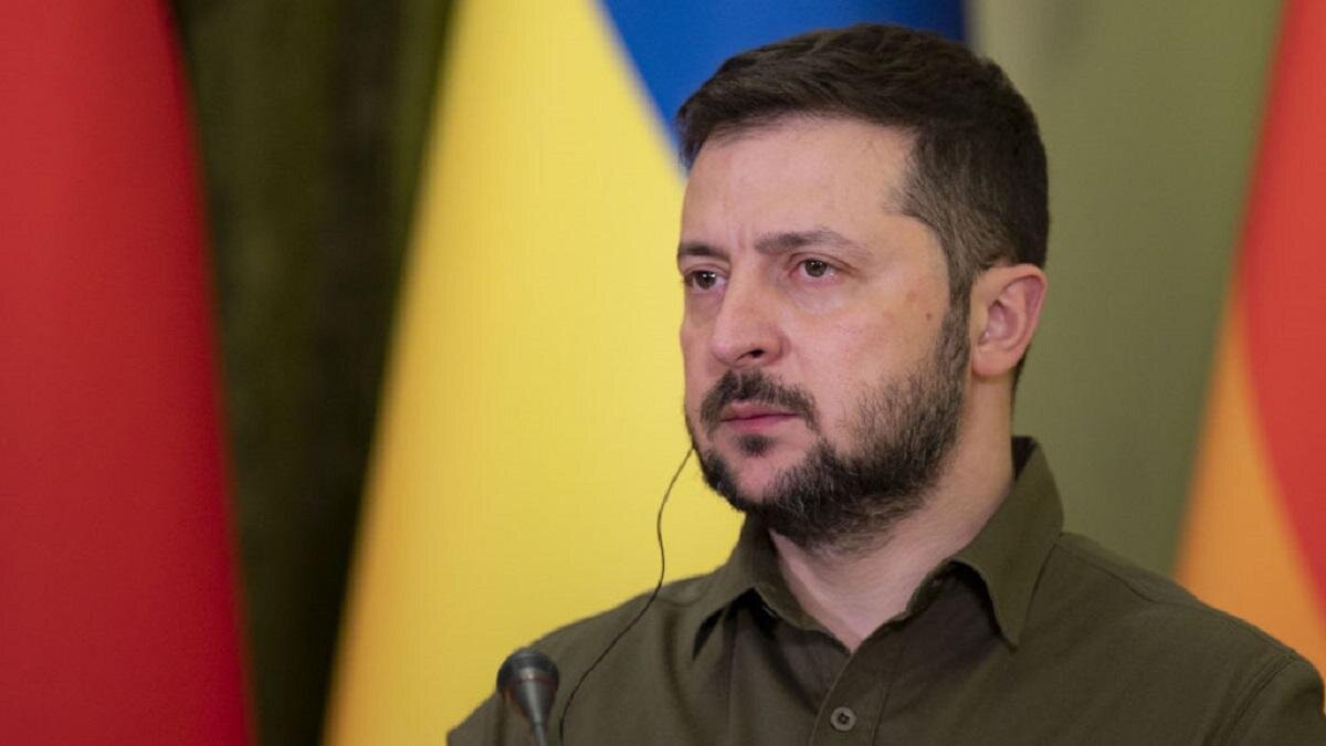    Владимир Зеленский:Ukrainian Presidency / Anadolu Agency / Getty Images