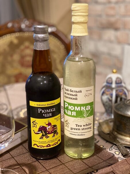 Чайные дистилляты Эркина Тузмухамедова и Сергея Хорольского